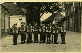 Highlanders in Delfzijl, Holland