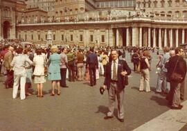 Ralph Davies in St. Peter’s Square