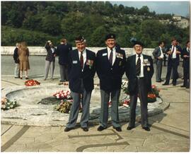 Capes, Perth, Irish at the Polish Cemetery in Cassino