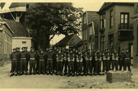 Highlanders in Delfzijl, Holland