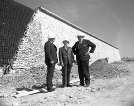 Dominion, Provincial, and Cape Breton Presidents of Tourism Association visiting Fortress